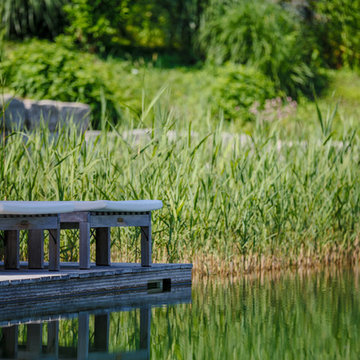 Swimming-Teich in den Bergen