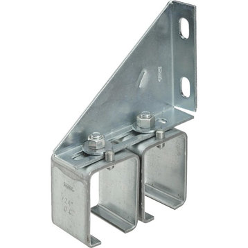 National Hardware® N104-752 Double Box Rail Splice Brackets, Galvanized