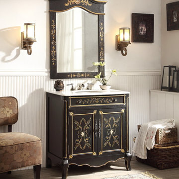 Antique Vintage Wood – Rustic Bathroom Vanities