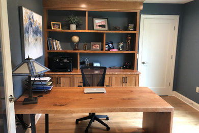 Home office - rustic home office idea in Other