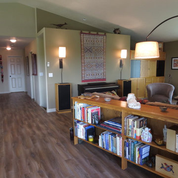 Kitchen Remodel and Redesigned Living