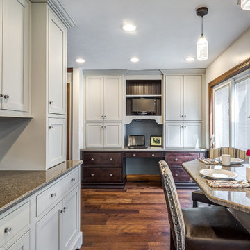 Showplace Lexington Oyster Gray with Espresso Maple
