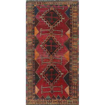 Semi-Antique Dilhan Red Runner