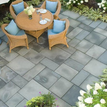 Backyard and deck