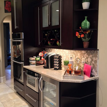 Contemporary, Espresso, Flat (Bedford,IN)