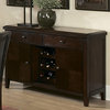 Homelegance Belvedere 52" Server With Faux Marble Top