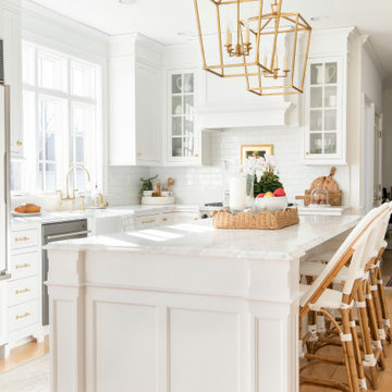 White Kitchen Cabinets in Cheshire, Connecticut
