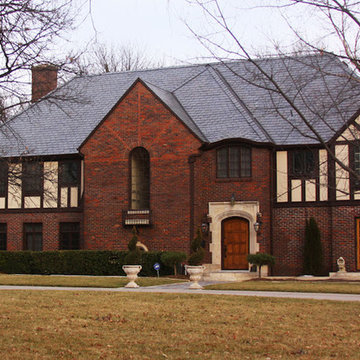 Real Vermont Slate Install color Slate Grey