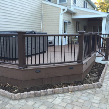 Thornbury Hunt Home Renovation and Fireplace/Deck
