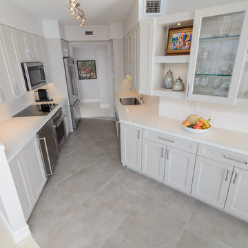 Transitional Kitchen in Sunny Isles, FL