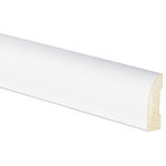 Inteplast Building Products - Polystyrene Stop Moulding, Set of 5, 3/8"x1-1/4"x84", Crystal White - Inteplast Crystal White Mouldings are the ideal way for you to add style and beauty to your home. Our mouldings are lightweight and come prefinished making them an easy weekend project. Inteplast Crystal White Mouldings come in a wide variety of profiles that give you the appearance of expensive, hand-finished moulding giving you the perfect accent for your room.