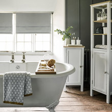 New bathroom dark green