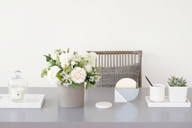 Faux Flower Arrangement