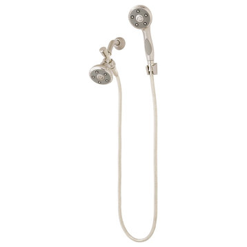 Napa Collection Anystream Wall Mounted 2-Way Shower System, Brushed Nickel