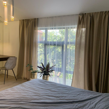 Minimalistic cozy townhouses