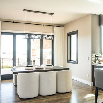 Roller Shades, Cornices and Drapery
