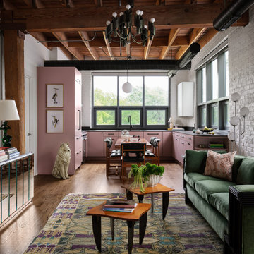 Colorful Condo Remodel