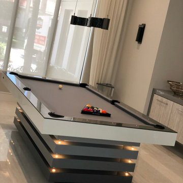 Custom Arclight Pool Table by 11 Ravens