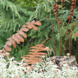 Sculpture by Anne Roberts of Fenton Roberts Garden Design - Garden Statues, Sculptures & Art