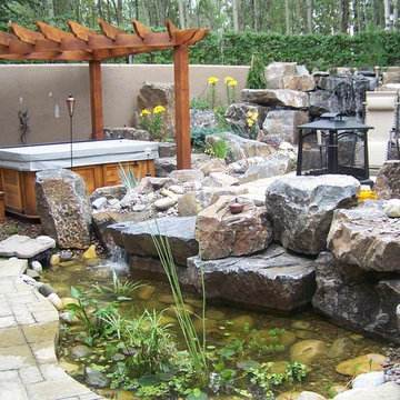 Springbank-sunken garden