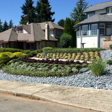 AFTER - View from the upslope curb side