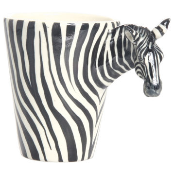Zebra 3D Ceramic Mug