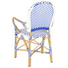 Safavieh Hooper Indoor-Outdoor Stackable Armchairs, Set of 2, Blue