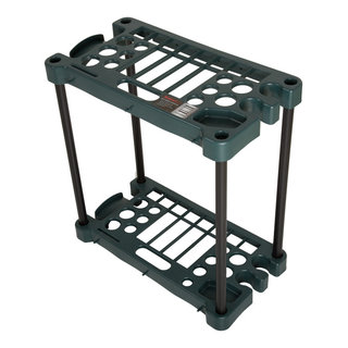 Stalwart Compact Garden Tool Storage Rack - Fits Over 30 Tools