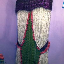 Girls drapery