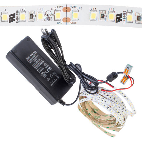 24V premium super bright CRI 95 3000K warm white color LED strip light