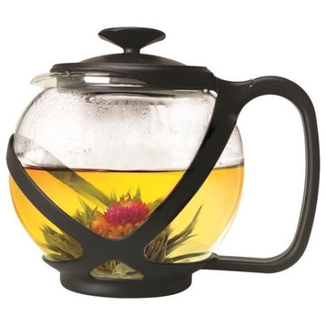 Primula Tempo Round Glass Teapot, 40 Ounce