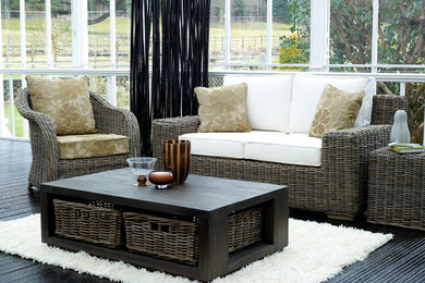 This is an example of a contemporary conservatory in Other.