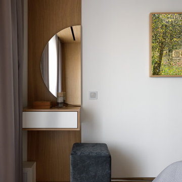 Интерьер трёхкомнатной квартиры в стиле минимализм, г. Калининград