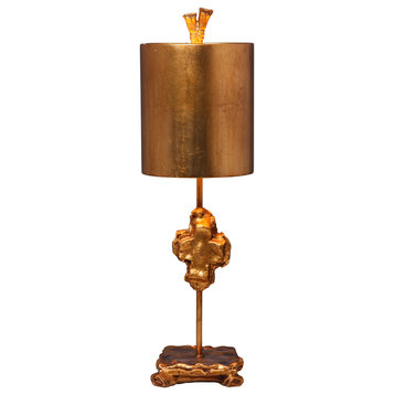 "Cross" Gold Table Lamp