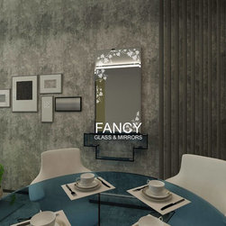 ALICE WALL MIRROR WITH SHELVES - Products