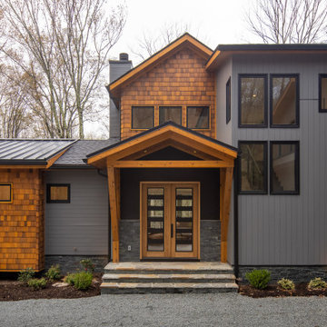 Modern Oak Lodge