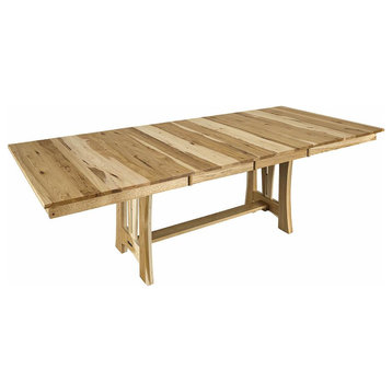 Bungalow 96 Trestle Table with, 2) 18 Leaves, Belen Kox