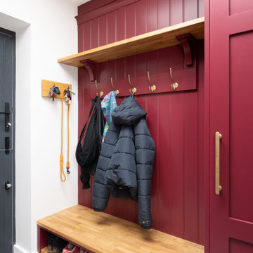 Intriguing Hidden Lay-On Shaker Boot Room