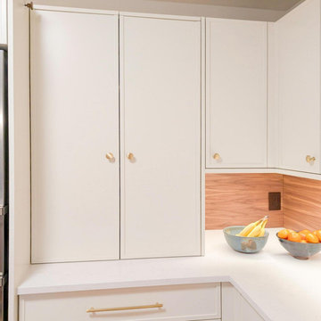 Lene Rokholm’s Japandi Kitchen Appliance Garage with Hidden Power