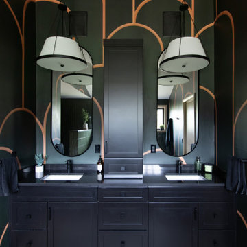 From Dated to Dramatic: A Spa-Like Master Bath Designed to Unwind