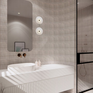 Modern Coastal Bathroom