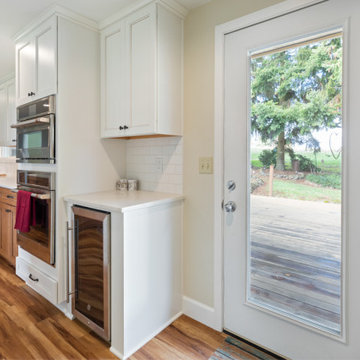 Spacious Two-Toned Kitchen
