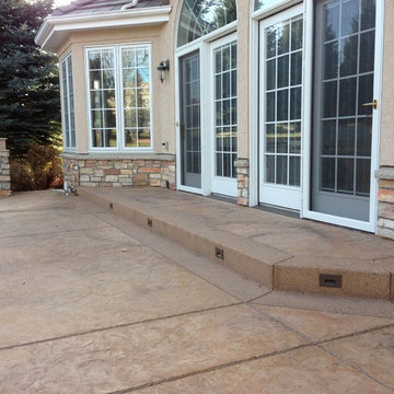 Custom Concrete Patio