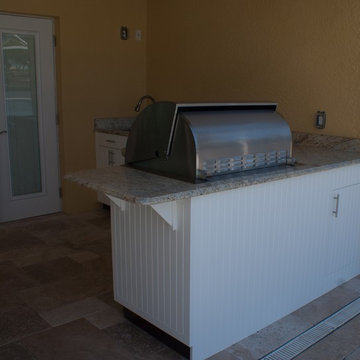 Weatherproof Polymer Cabinetry in Southwest FloridaOutdoor Kitchen - Naples, Fl