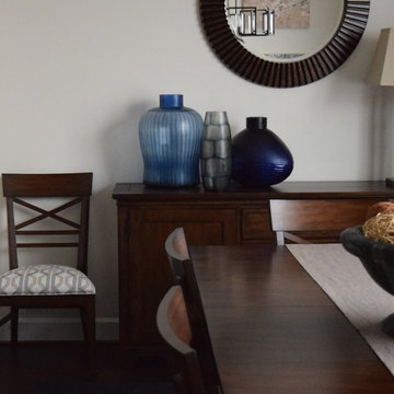 "Edgy" & Monochromatic Living Spaces- Manassas, VA