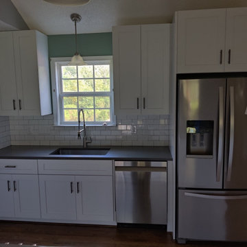 Modern Kitchen & Living Room Remodel in Charlotte, NC