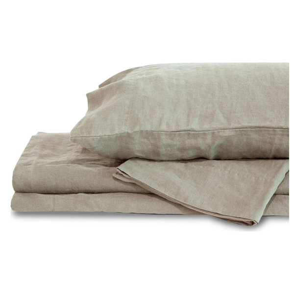 Delilah Home 100% Hemp Bed Sheets, Queen
