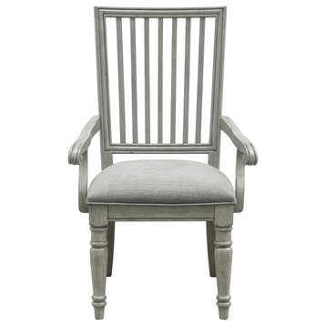 Bellevue HMIF26393 Lugdunensis 25"W Polyester Arm Chair - Heritage Taupe