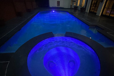 Pool - craftsman pool idea in Atlanta