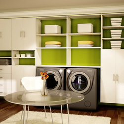 Modern Laundry Room - Storage And Organization